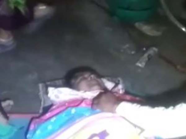 Mother died after son beat her in Farrukhabad Mother died after son beat her in Farrukhabad