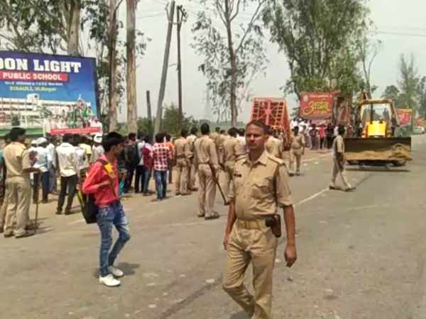 Four killed in horrific accident in Muzaffarnagar Four killed in horrific accident in Muzaffarnagar