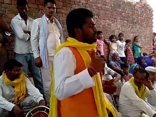 Son of cabinet minister controversial statement of chopping hand of Chandauli Son of cabinet minister controversial statement of chopping hand of Chandauli