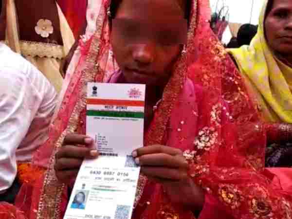 Thirteen years old bride found in mass marriage program in Shahjahanpur Thirteen years old bride found in mass marriage program in Shahjahanpur