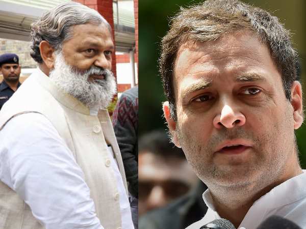 विज ने राहुल को बताया था ‘निपाह वायरस’