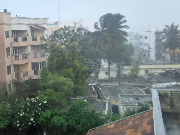 तेज हवाओं का एलर्ट जारी