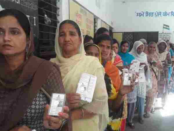Peaceful voting at Shahkot for assembly seat Peaceful voting at Shahkot for assembly seat