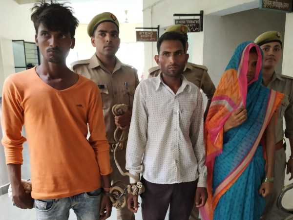 Wife murdered husband illegal relations in Shahjahanpur Wife murdered husband illegal relations in Shahjahanpur