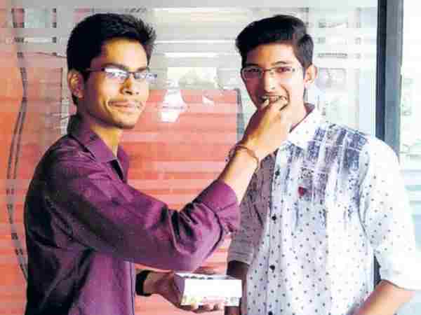 Allahabad security guard son topped in city with 97.8 percent Allahabad security guard son topped in city with 97.8 percent
