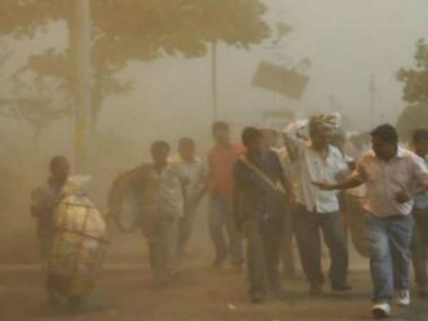 तूफान की आशंका