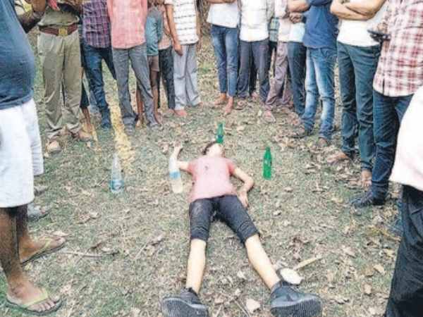 मौके पर मिली कोल्डड्रिंक और पानी की बोतल