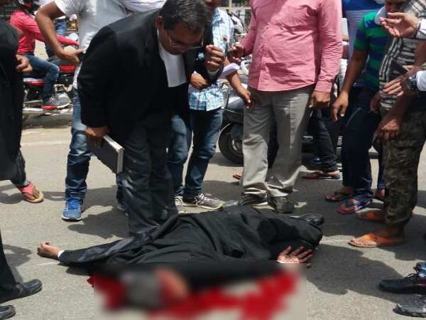 allahabad After the murder the violent attempts of the lawyers reached many cities allahabad After the murder the violent attempts of the lawyers reached many cities