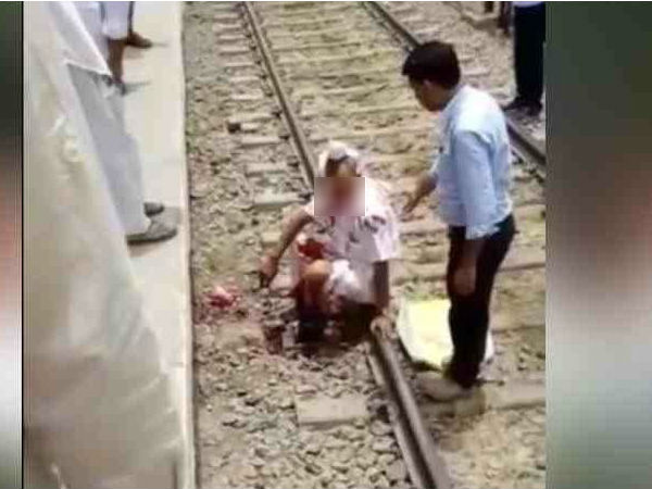 ट्रेन हादसे में कटा दोनों पैर, किसी ने नहीं की मदद