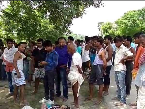Truck collided with tractor in Muzaffarpur four died Truck collided with tractor in Muzaffarpur four died
