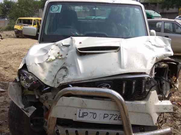 A policeman killed in accident in Lucknow A policeman killed in accident in Lucknow