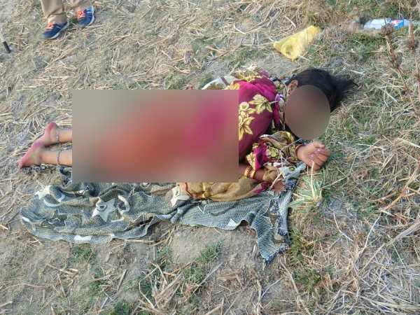 body of an unknown woman found in Allahabad body of an unknown woman found in Allahabad