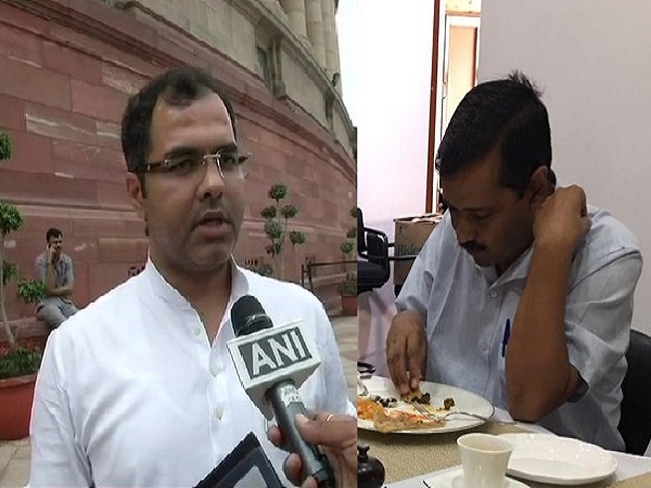 arvind kejriwal on strike at lg anil baijal house bjp mp pravesh singh attacks delhi cm arvind kejriwal on strike at lg anil baijal house bjp mp pravesh singh attacks delhi cm