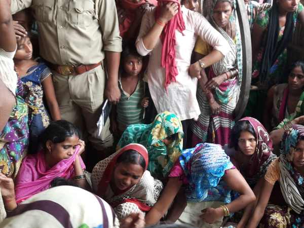 A wife died when lightning fell on her in Bahraich A wife died when lightning fell on her in Bahraich