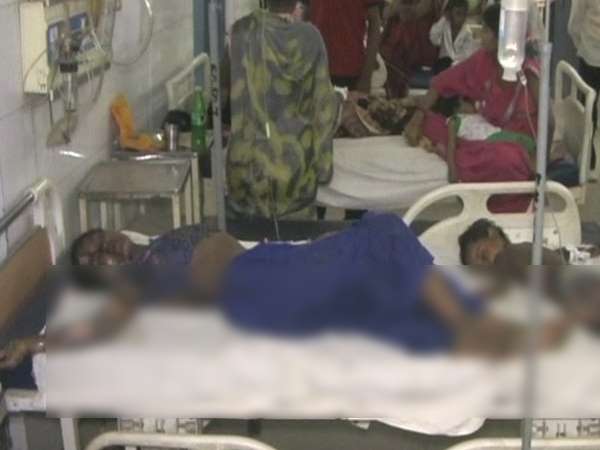 House sets on fire due to gas leakage in Hardoi House sets on fire due to gas leakage in Hardoi