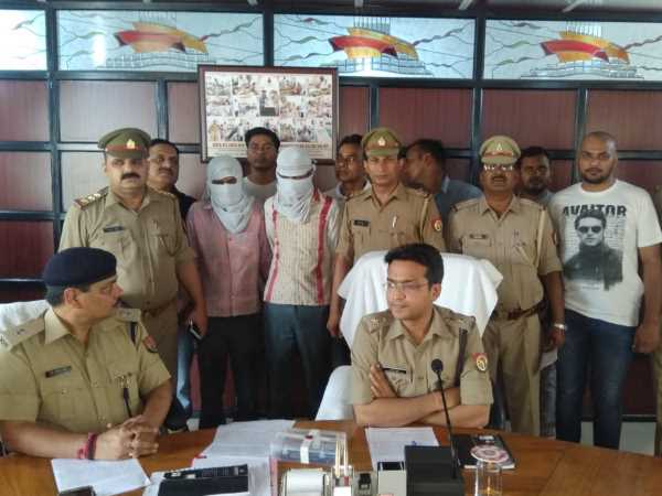 Hapur police arrested two criminals who shot ASI Delhi police Hapur police arrested two criminals who shot ASI Delhi police