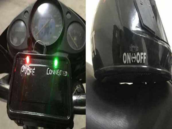 Without wearing a helmet now, your bike will not start Without wearing a helmet now, your bike will not start