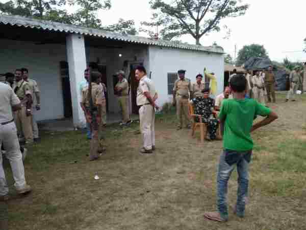 A solider shoots his campanion in Bihar A solider shoots his campanion in Bihar