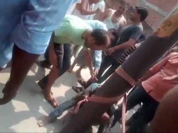 People were beaten by the criminals who came to robbery in Kannauj People were beaten by the criminals who came to robbery in Kannauj
