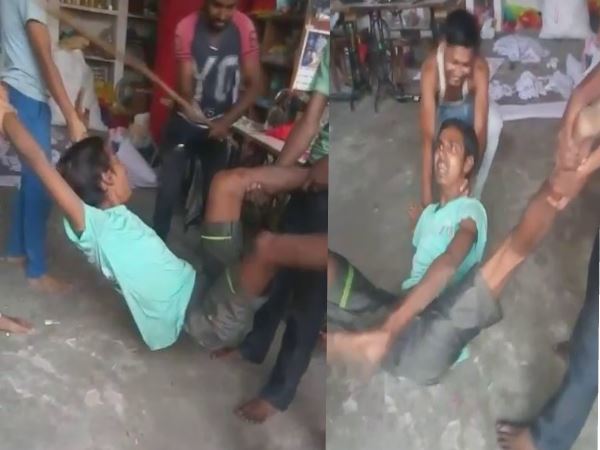 दुकान में काम करता है पीड़ित युवक