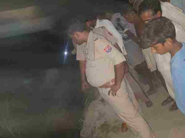 Two children died by falling in a pit on an under-construction road in bahraich Two children died by falling in a pit on an under-construction road in bahraich