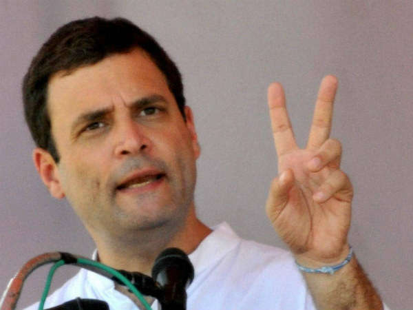 छह मार्च 2014 को राहुल गांधी के खिलाफ केस कराया था