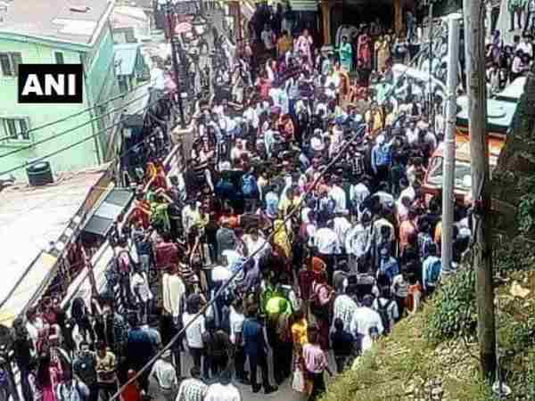 a woman died after being allegedly hit by a water tanker at Shimla a woman died after being allegedly hit by a water tanker at Shimla