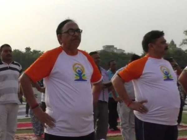 World Yoga Day Celebrated in Varanasi World Yoga Day Celebrated in Varanasi