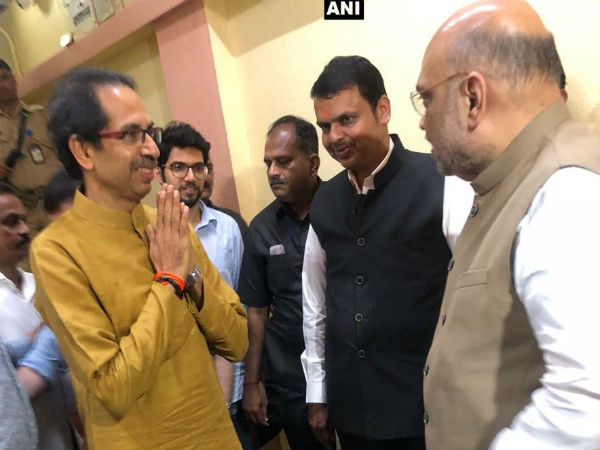 बुधवार को मिले हैं ठाकरे और शाह