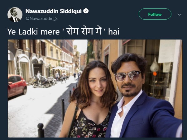 नवाज के 'रोम-रोम' में समाईं वैलेंटीना