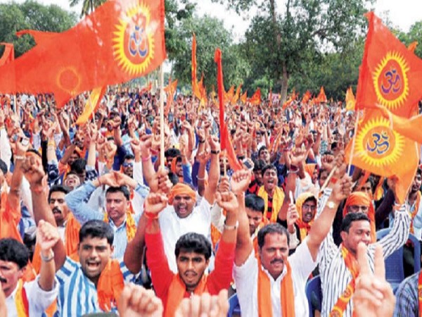 कांवड़ यात्रा के दौरान राम मंदिर के प्रस्तावित मॉडल की झलक