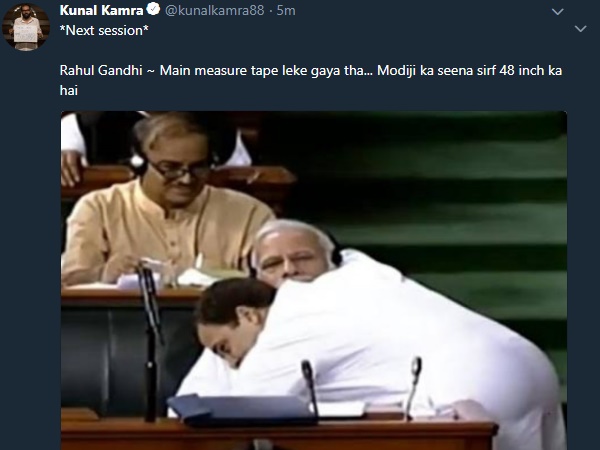 तो इतने इंच का है मोदी का सीना!