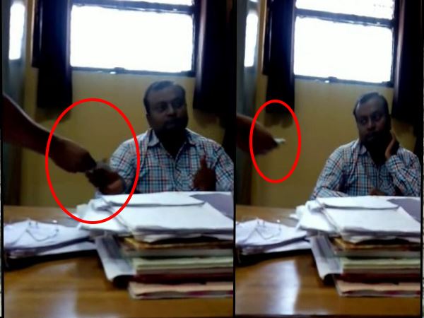 clerk gets bribe form a man in cmo office video goes viral in kannuaj Uttar pradesh. clerk gets bribe form a man in cmo office video goes viral in kannuaj Uttar pradesh.