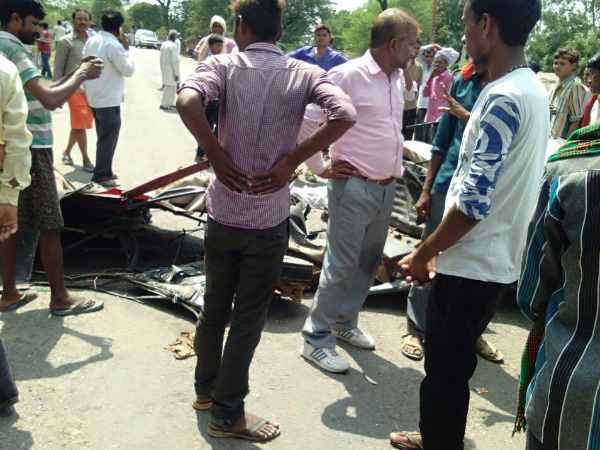 Eight people died in road accident in Chitrakoot Eight people died in road accident in Chitrakoot