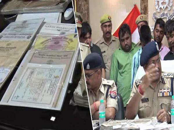 The gang of bogus degree makers in UP, caught accused Congress leader The gang of bogus degree makers in UP, caught accused Congress leader