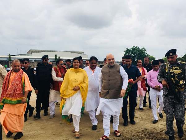 amit shah launched mission 2019 from vindhyachal land amit shah launched mission 2019 from vindhyachal land