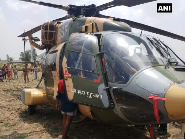 BSF, crpf, helicopter Bihar BSF, crpf, helicopter Bihar
