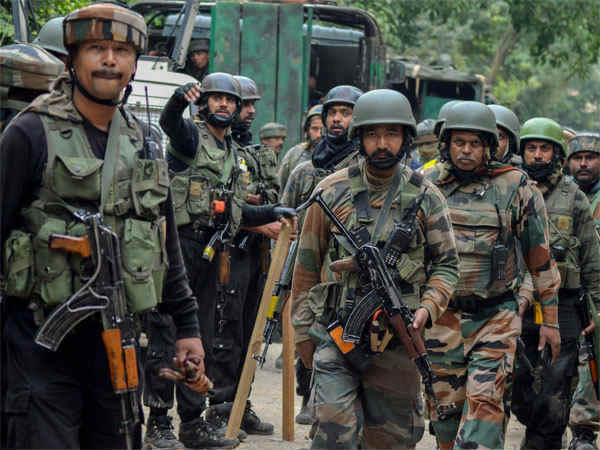 Jammu and Kashmir: Encounter between terrorists & security forces, underway in Shopians Killora Village. Jammu and Kashmir: Encounter between terrorists & security forces, underway in Shopians Killora Village.