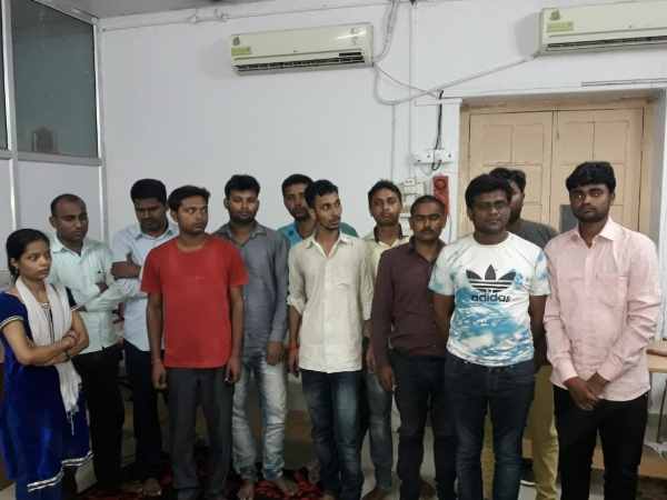 Allahabad UP STF arrests 8 persons LT Grade teacher recruitment examination Allahabad UP STF arrests 8 persons LT Grade teacher recruitment examination