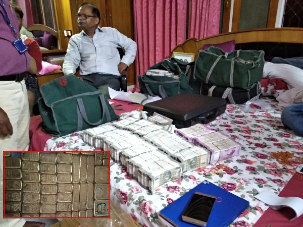 हवाला करोबारी के घर पर पड़ा छापा