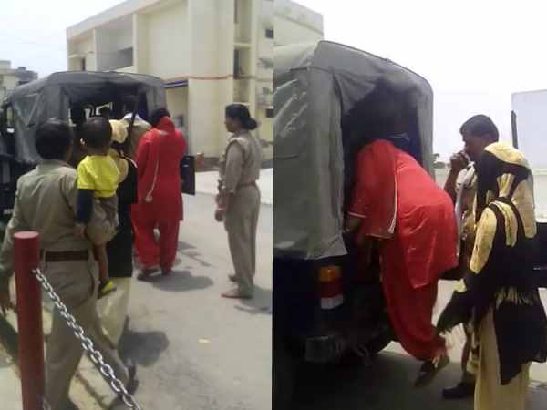 Police raided a house in Mainpuri, caught in prostitution racket Police raided a house in Mainpuri, caught in prostitution racket