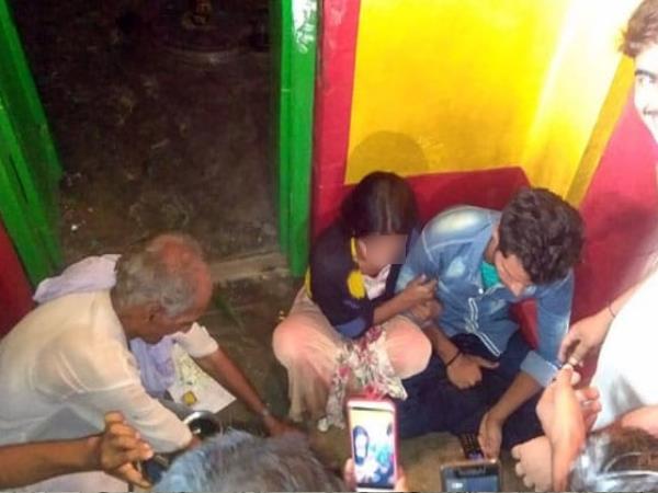 bihar shekhpura couple forcefully married by villagers bihar shekhpura couple forcefully married by villagers