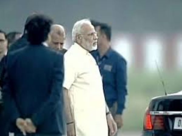 PM Modis way to Delhi changed due to Rain now he will take flight from Lucknow PM Modis way to Delhi changed due to Rain now he will take flight from Lucknow