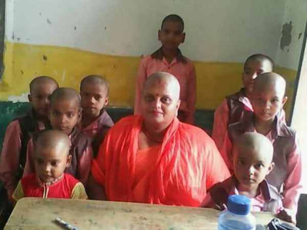 Students forced to shave head in raebareli Students forced to shave head in raebareli