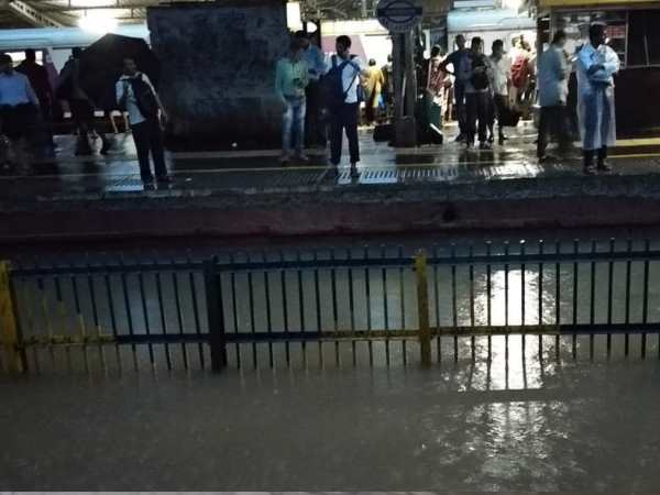 mumbai rains many trains cancelled and change timing mumbai rains many trains cancelled and change timing
