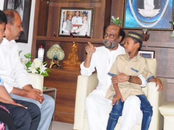 रजनीकांत यासिन की उच्च शिक्षा को करेंगे स्पॉन्सर