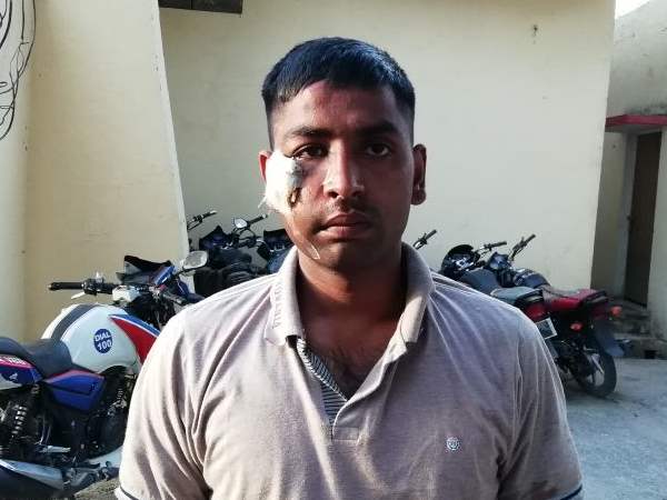 saharanpur police caught 2 liquor smuggler saharanpur police caught 2 liquor smuggler