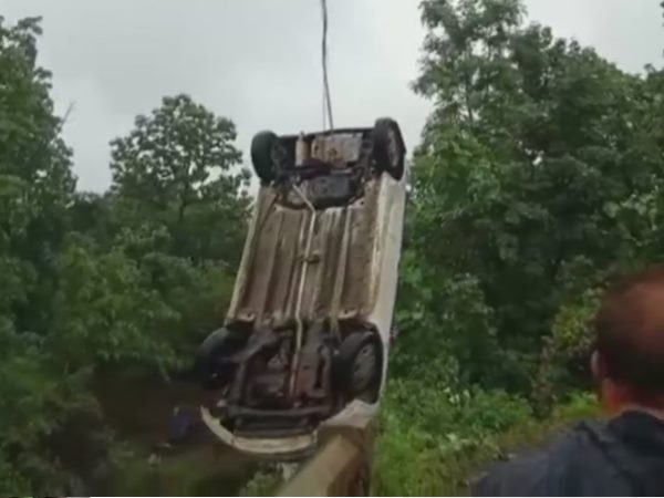 6 people died as their vehicle plunged into Kolar Dam Sehore Madhya Pradesh 6 people died as their vehicle plunged into Kolar Dam Sehore Madhya Pradesh