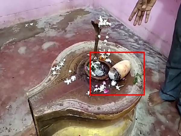 drunken man breaks shivling in shri siddheshwar nath temple farrukhabad drunken man breaks shivling in shri siddheshwar nath temple farrukhabad