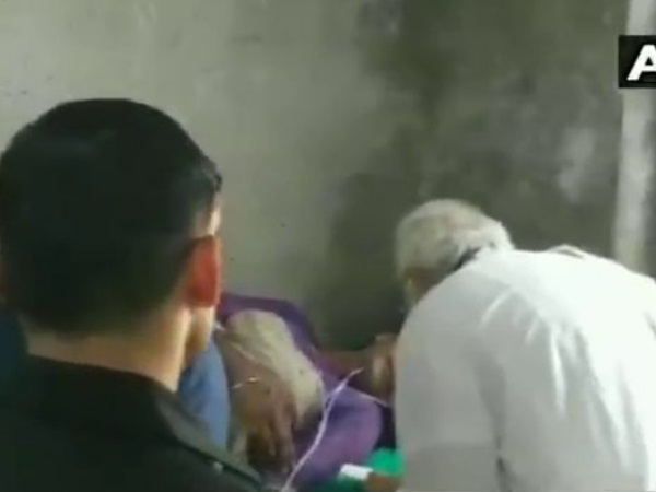 अस्पताल में की थी मरीजों से बात